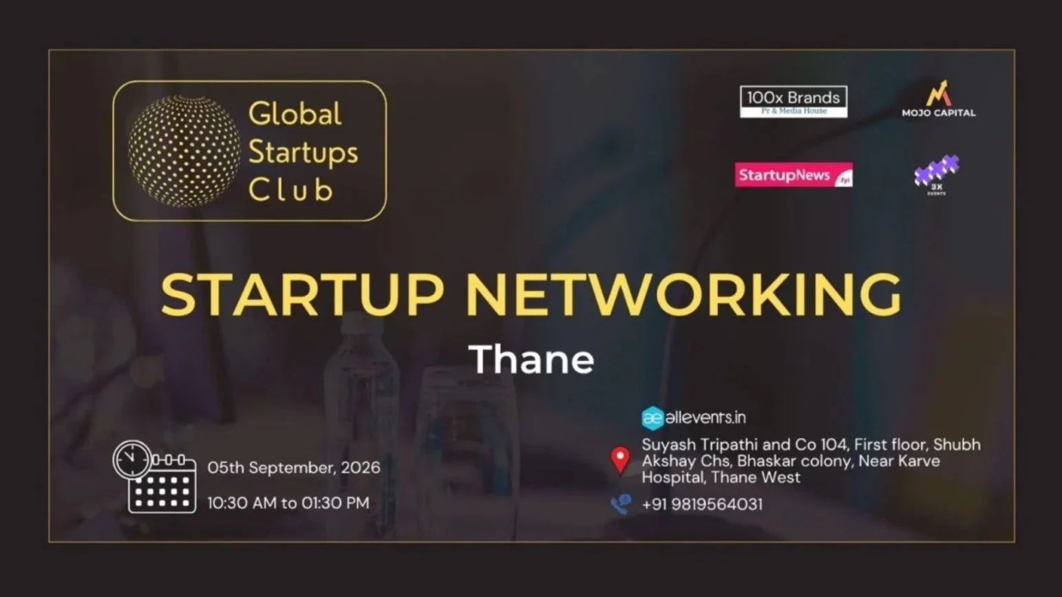 GLOBAL STARTUPS CLUB l STARTUP NETWORKING THANE 2026