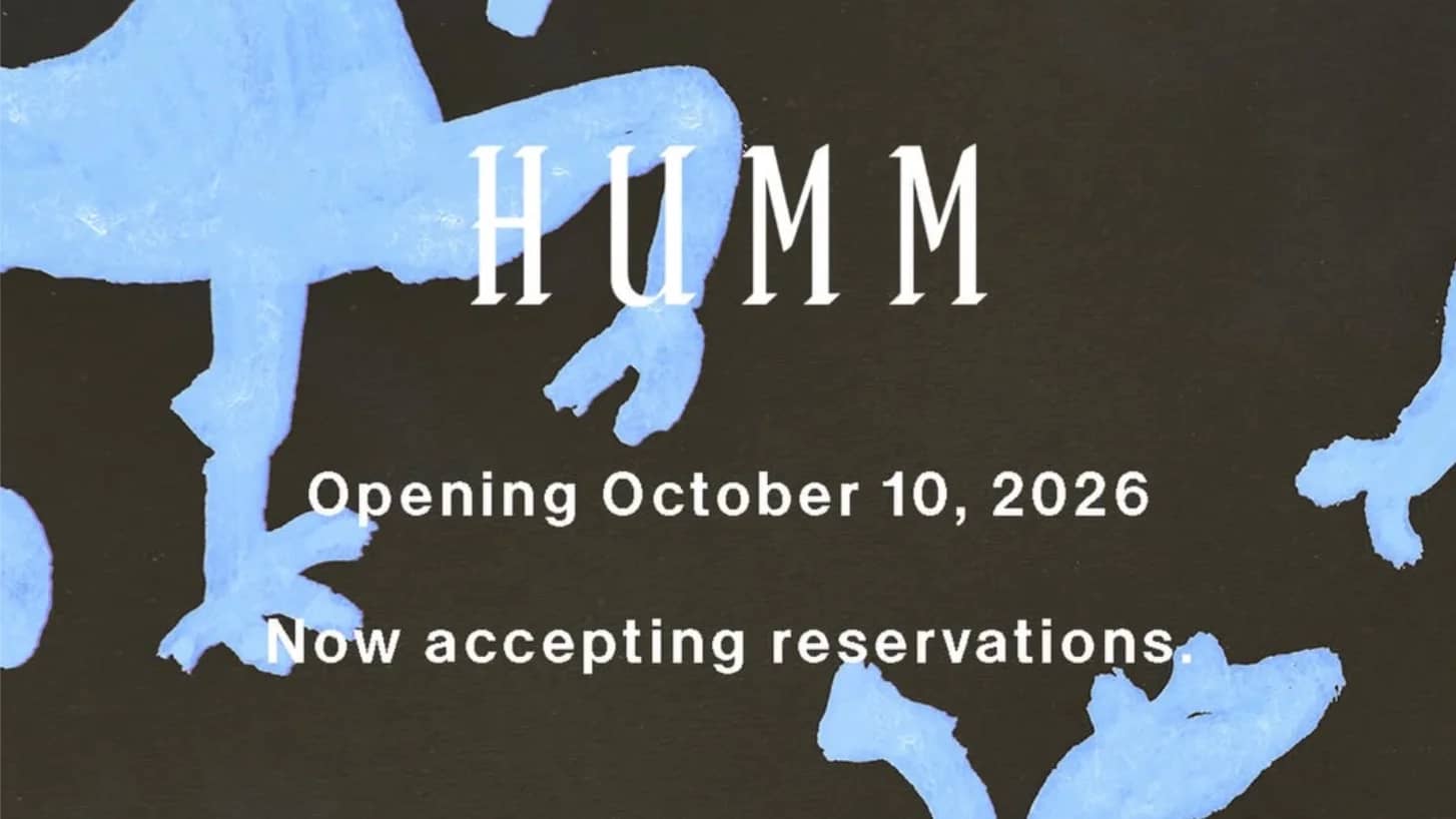 3 Michelin ⭐️⭐️⭐️ Sis - Wood-Fired 🪵🔥 @ HUMM