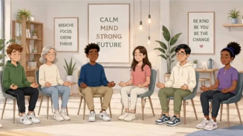 Chair Meditation with Sahaja Yoga - Chicago Public Library, Manning Branch