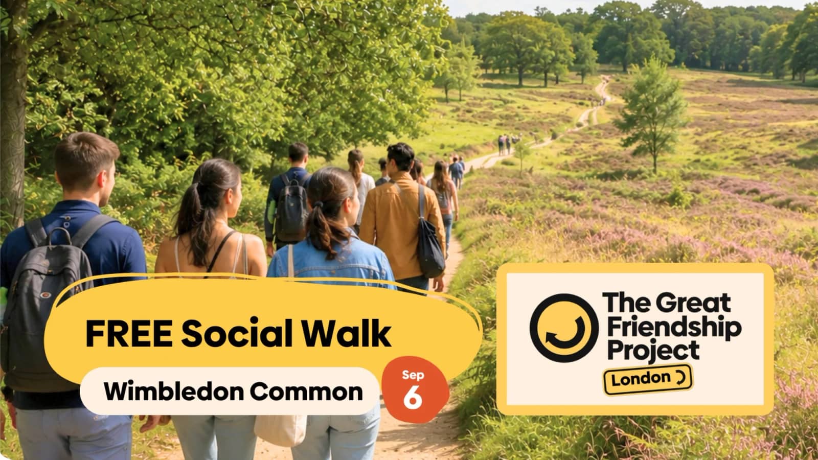 FREE Social Walk, Games & Pub Trip | Wimbledon Common