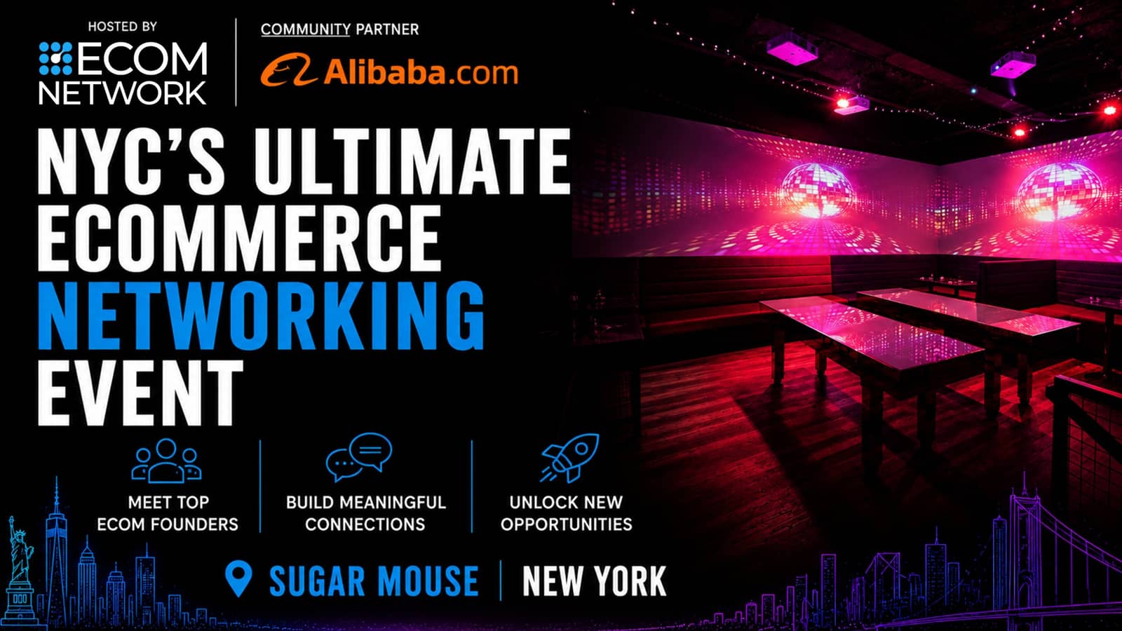NYC Ultimate Networking Event - Entrepreneurs & Founders Social ✨🚀