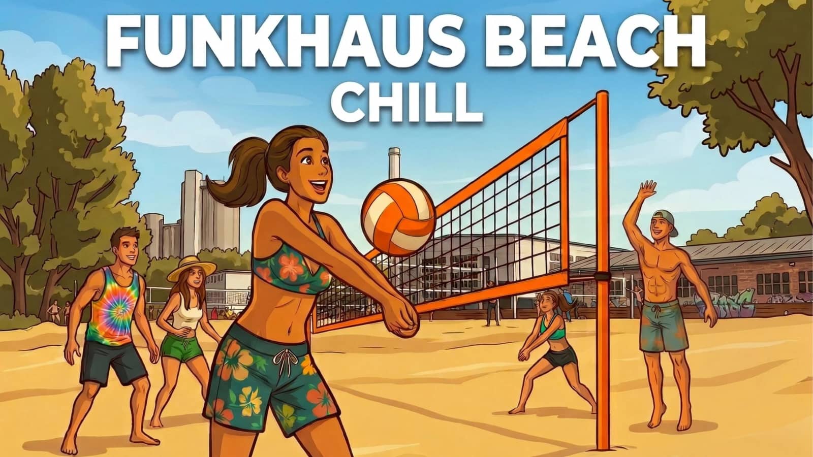 Chill Beach Volley 🏐 Funkhaus ☀️