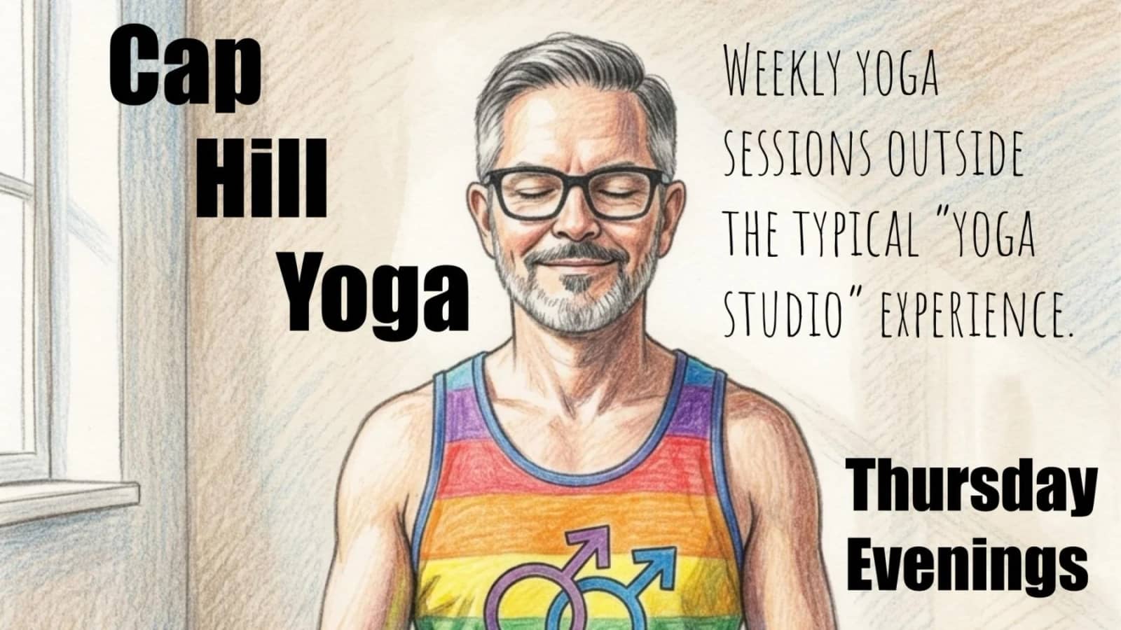Men's Cap Hill Yoga Session