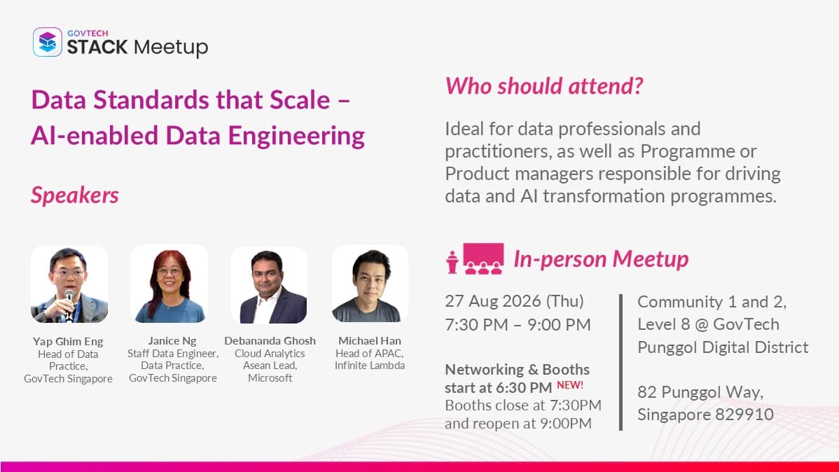 STACK Meetup [Data]: Data Standards that Scale - AI-enabled Data Engineering
