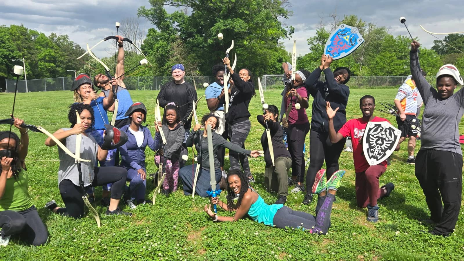 Warrior Training - Archery Tag with BEP!!