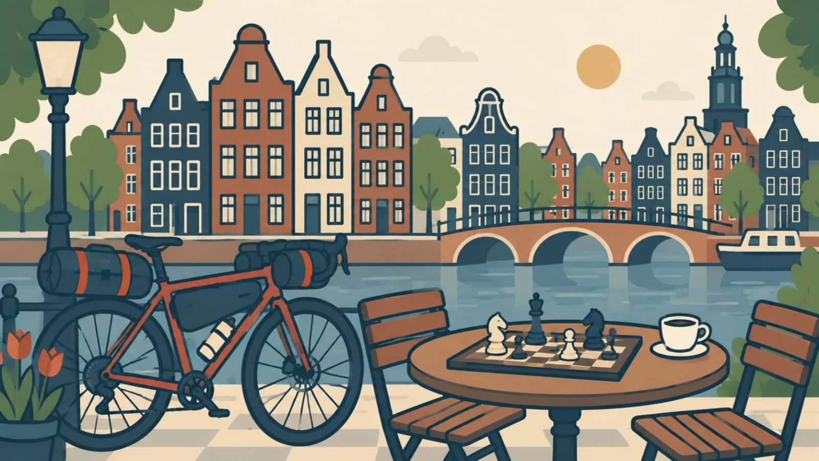Beat Me at Chess, Change My Route to Oslo - Amsterdam Challenge