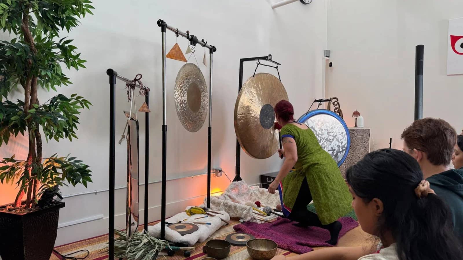 Sound Journey Gong Meditation with Sound Artist Stephanie Wood