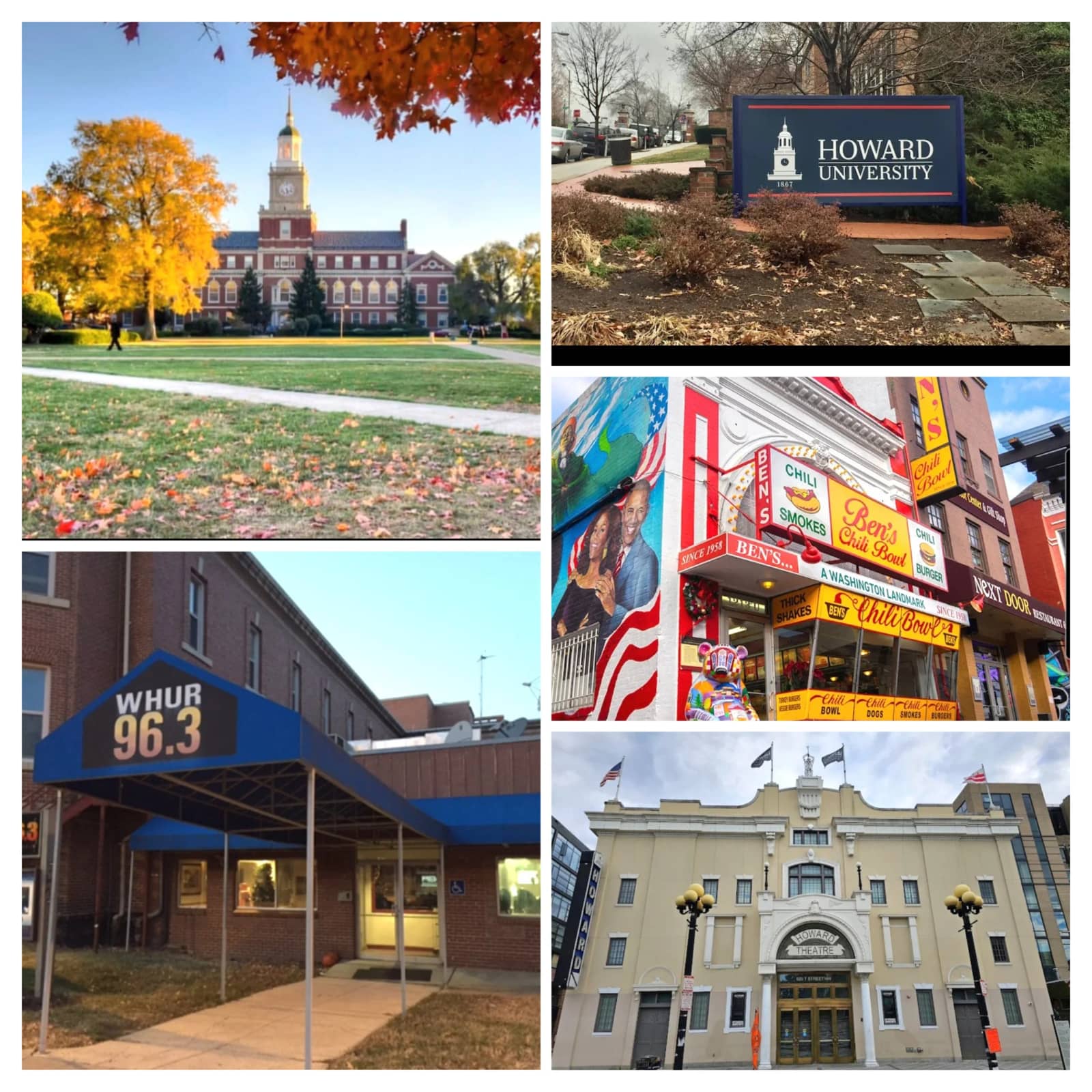 Monday Moves-- Howard University & Points of Interest