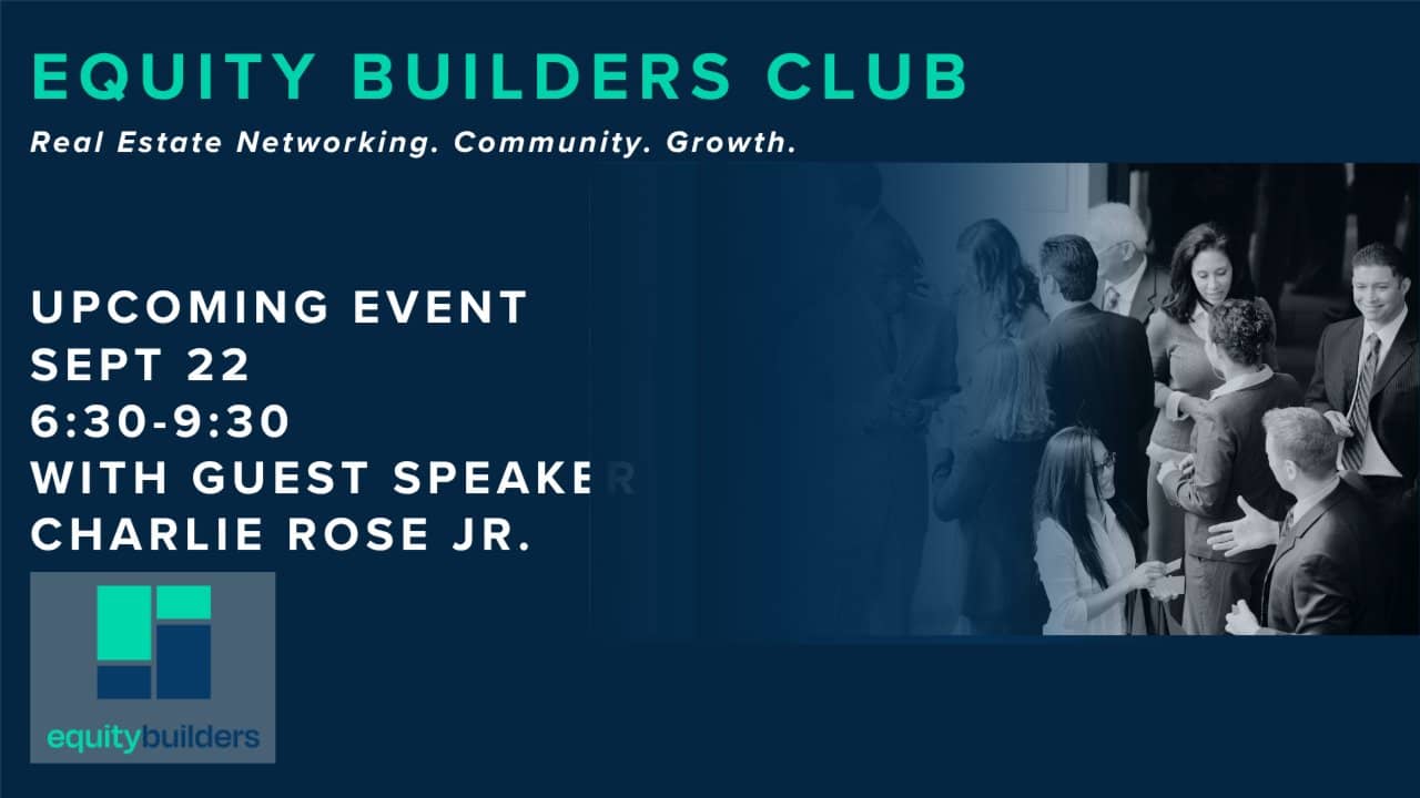 Sept 22nd Equity Builders Club