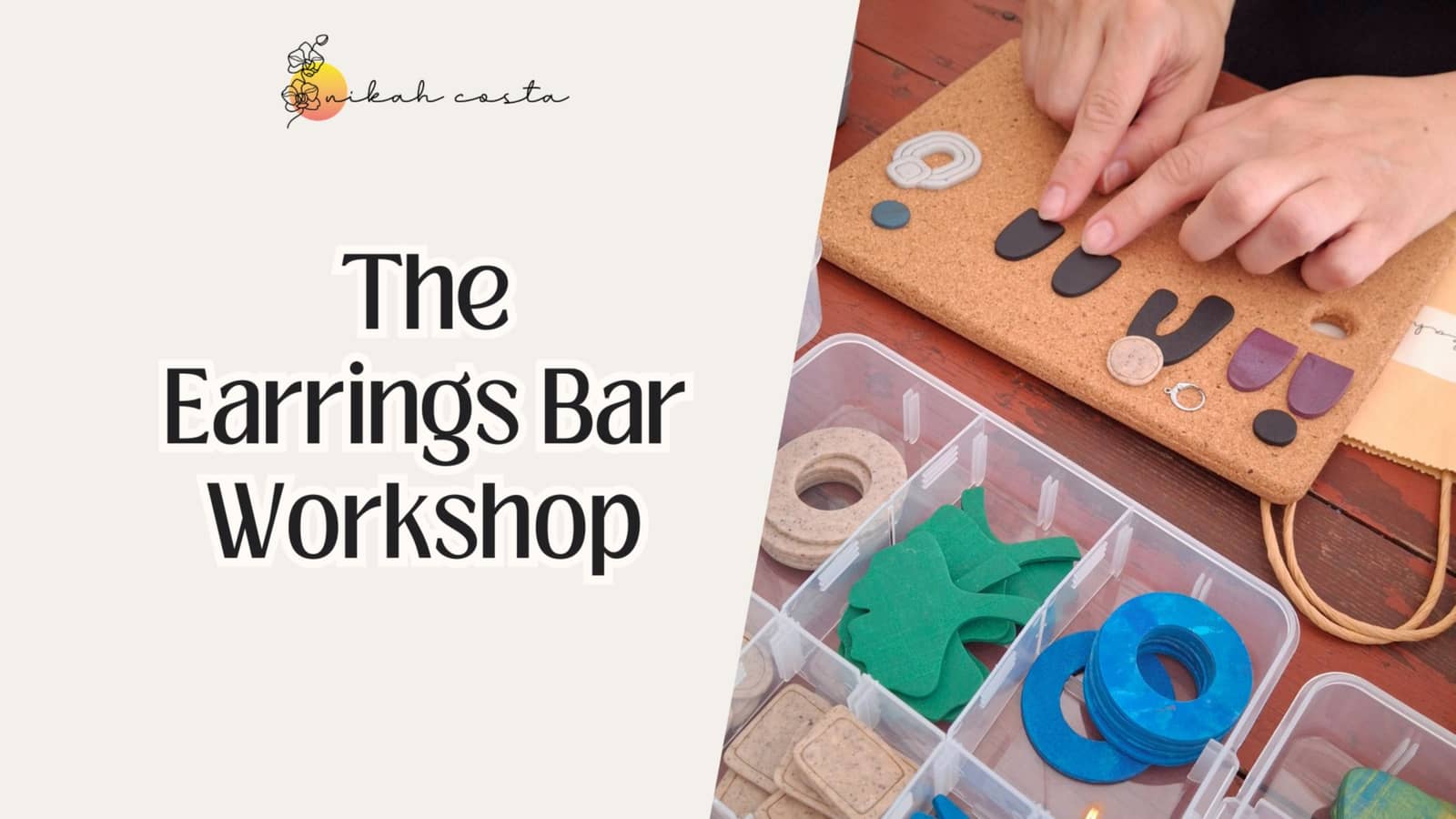 The Earrings Bar Workshop in Vienna - in English