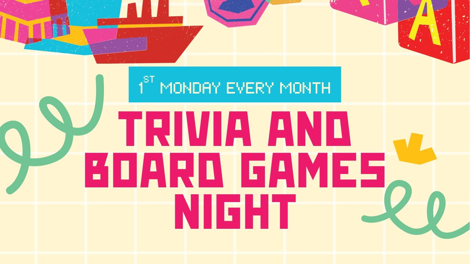 The Mind Cafe's Board games and Trivia Night Meetup