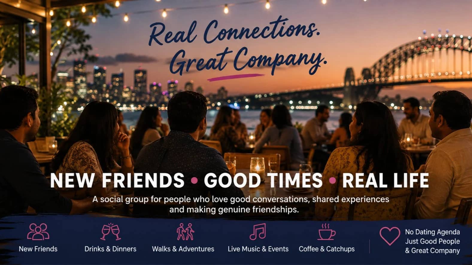 Drinks. Chat. Unwind.
