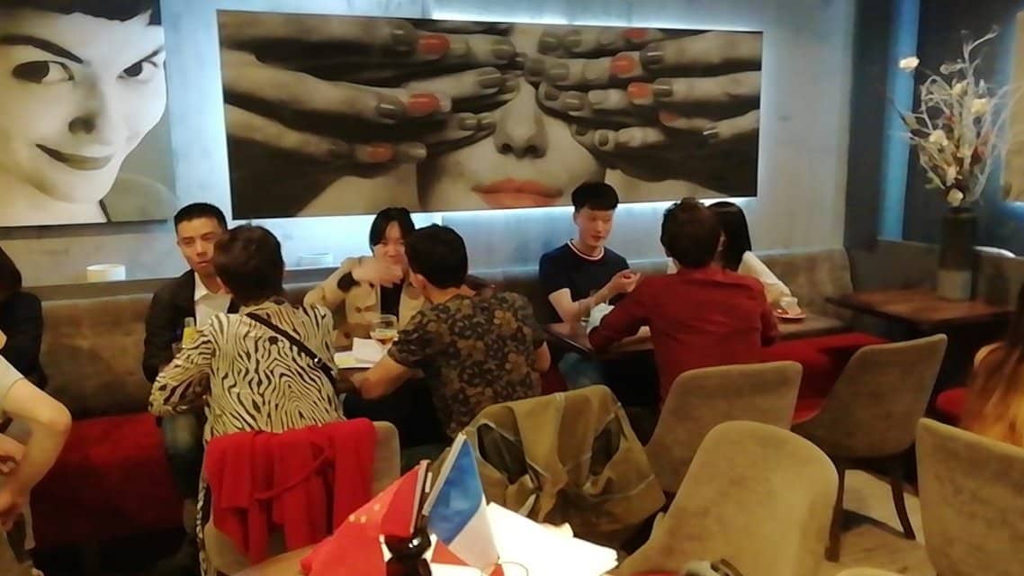 Echange linguistique franco-chinois  -séance du lundi - 周一的你好巴黎法语汉语交流