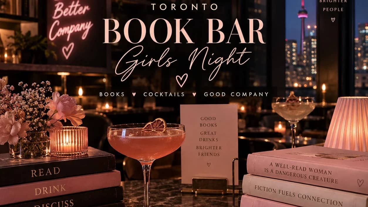 Book Bar Girl’s night 🍸📚💕