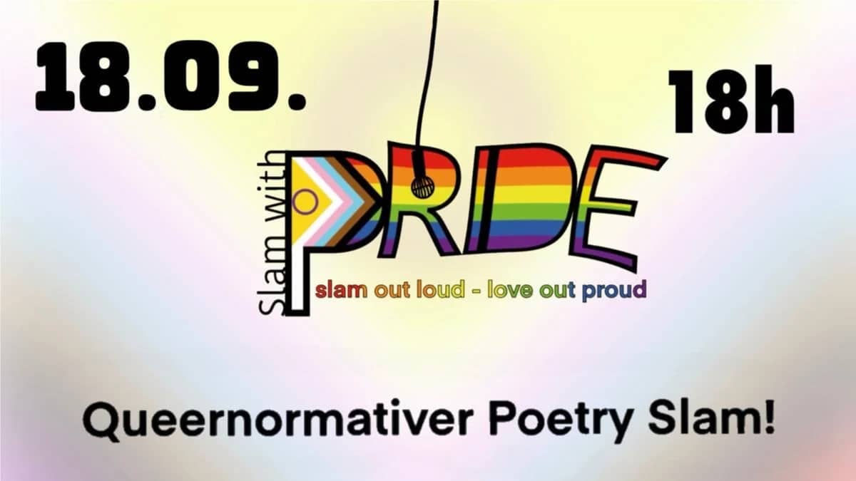 Slam with Pride - Queernormativer Poetry Slam