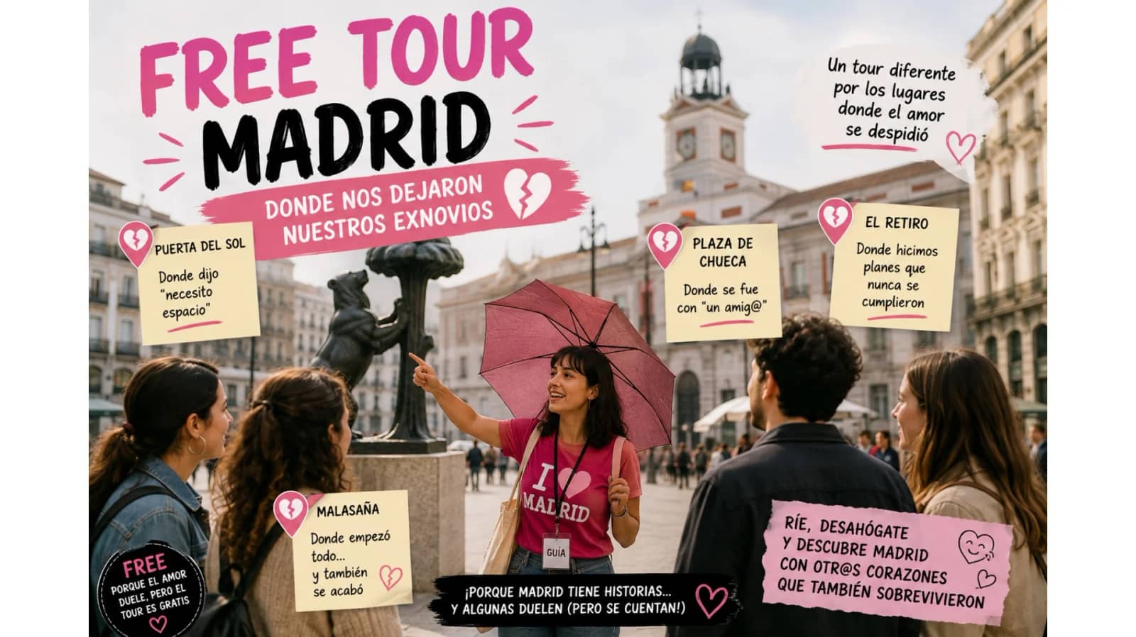 El free tour de los exs por Madrid - GRATIS
