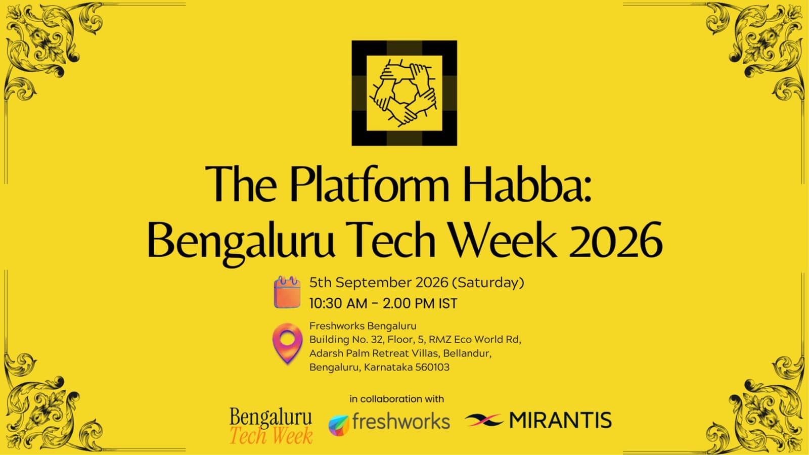 The Platform Habba: Bengaluru Tech Week 2026