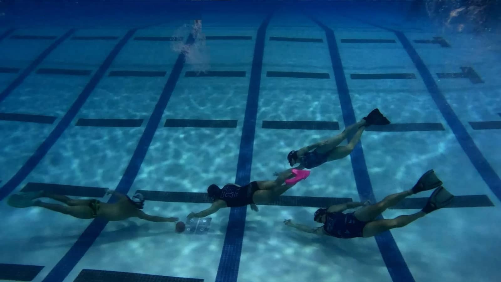 Underwater Swim Workout at Long Bridge Aquatic Center