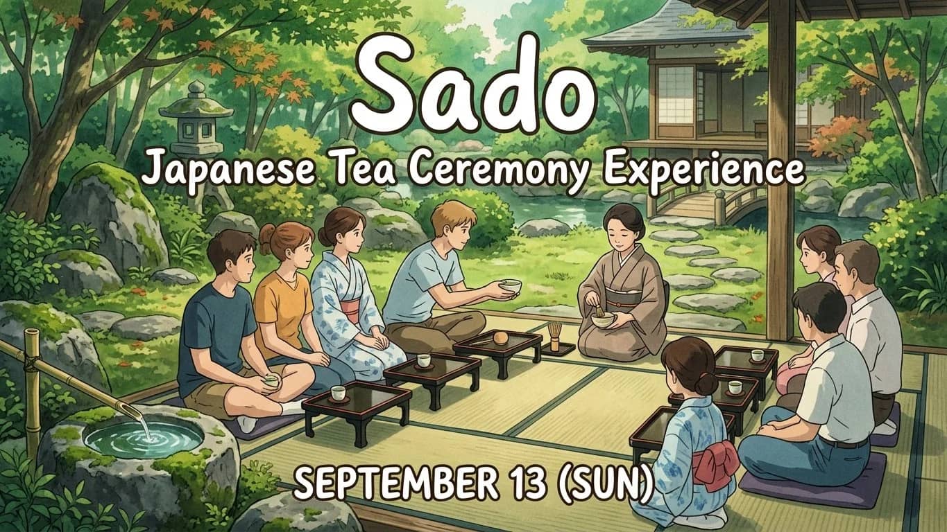 🍵 Sado ✨ Japanese Tea Ceremony Experience 🇯🇵