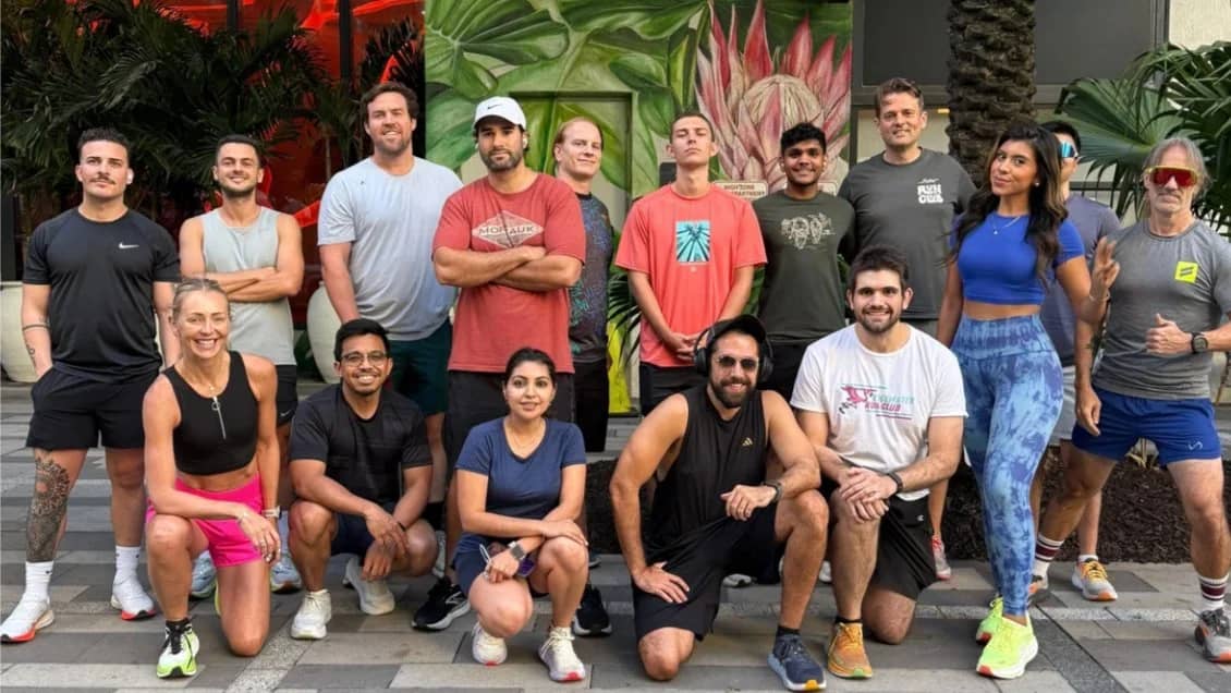 RSVP through Sweatpals: Sunset Scenic Flow Run!