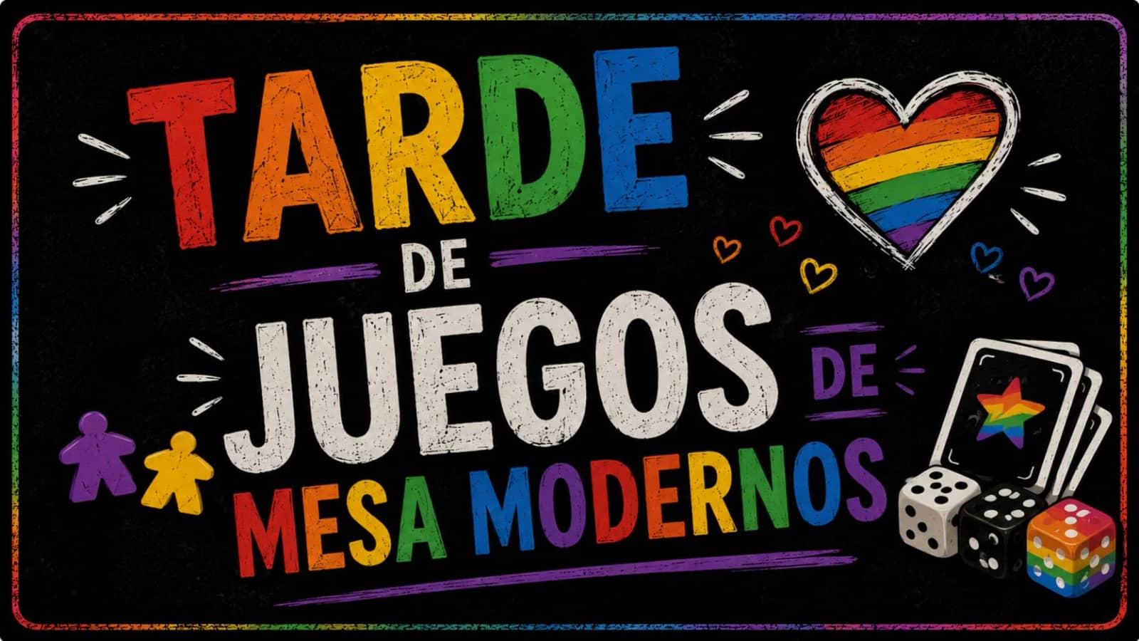Tarde de jueg🏳️‍🌈s de mesa (hetero-friendly)