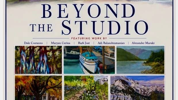 “Beyond the Studio” group exhibition, Sept 12-13