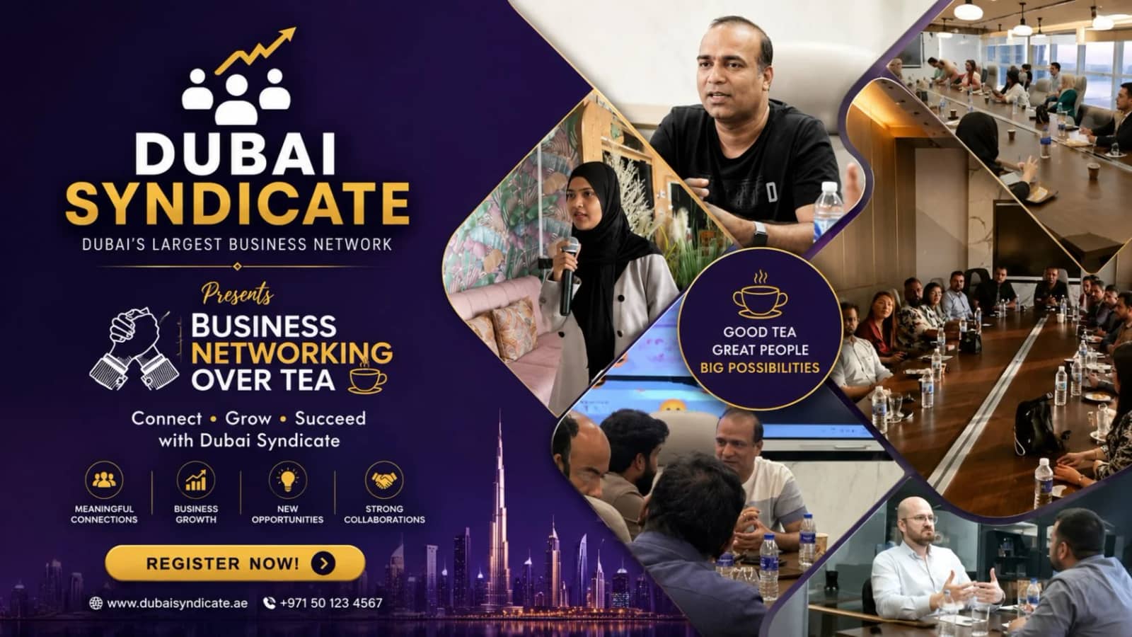 Dubai Syndicate · Sigma (Uptown Social, JLT) — Free Entry