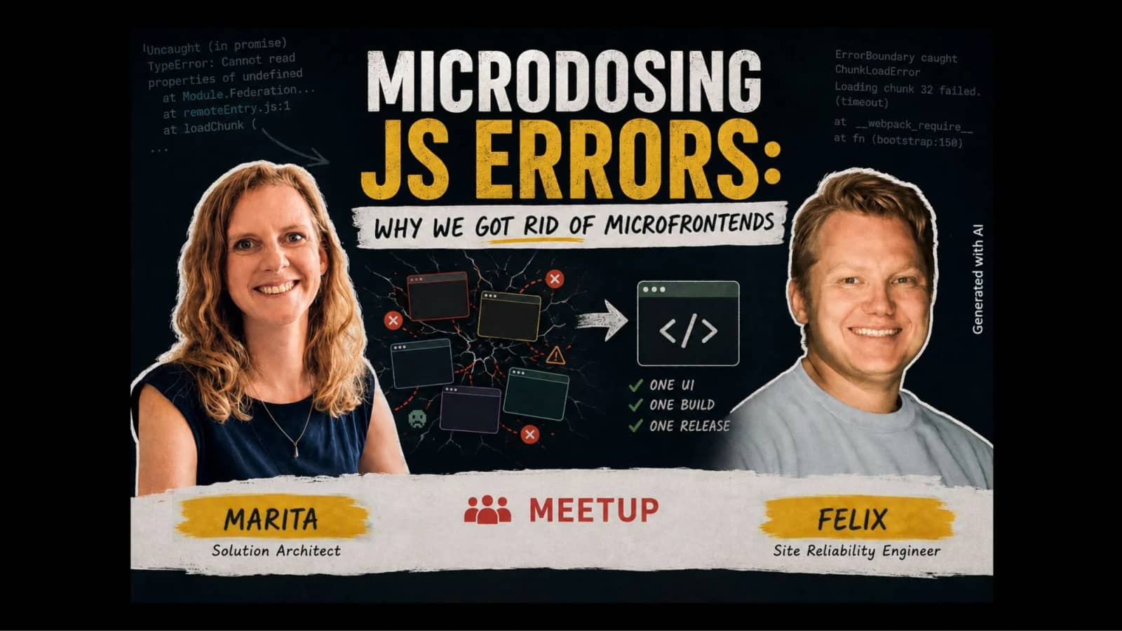 Microdosing JS errors: Why we got rid of Microfrontends
