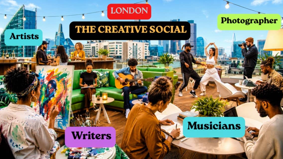 SATURDAY London Creative Social (artists, musicians, creators…)