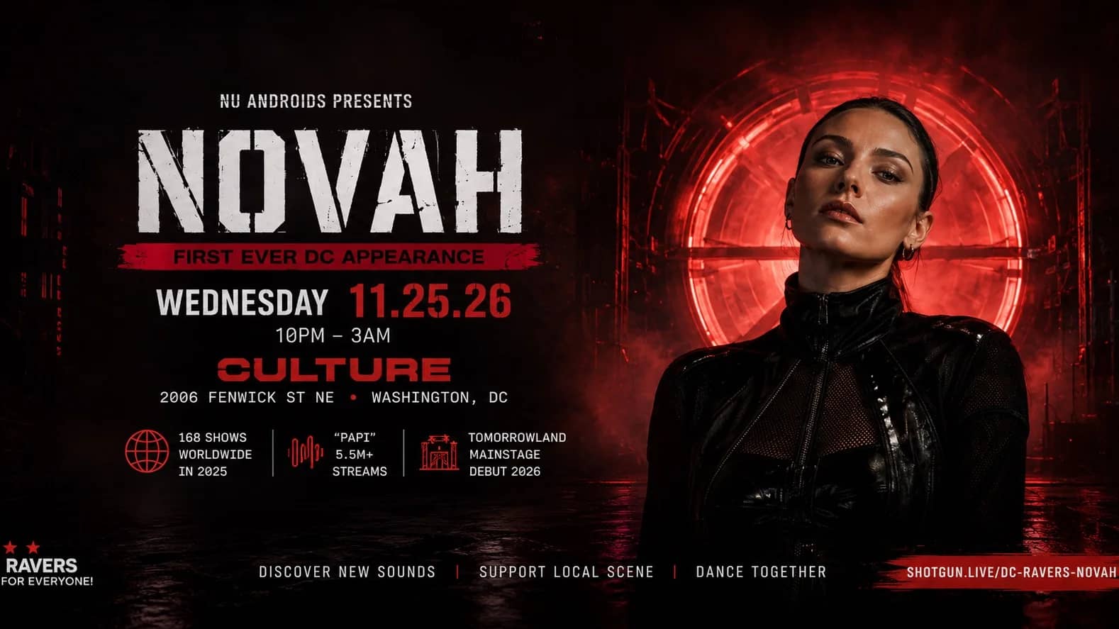 🔥 DC RAVERS: NOVAH — FIRST-EVER DC SHOW 🔥