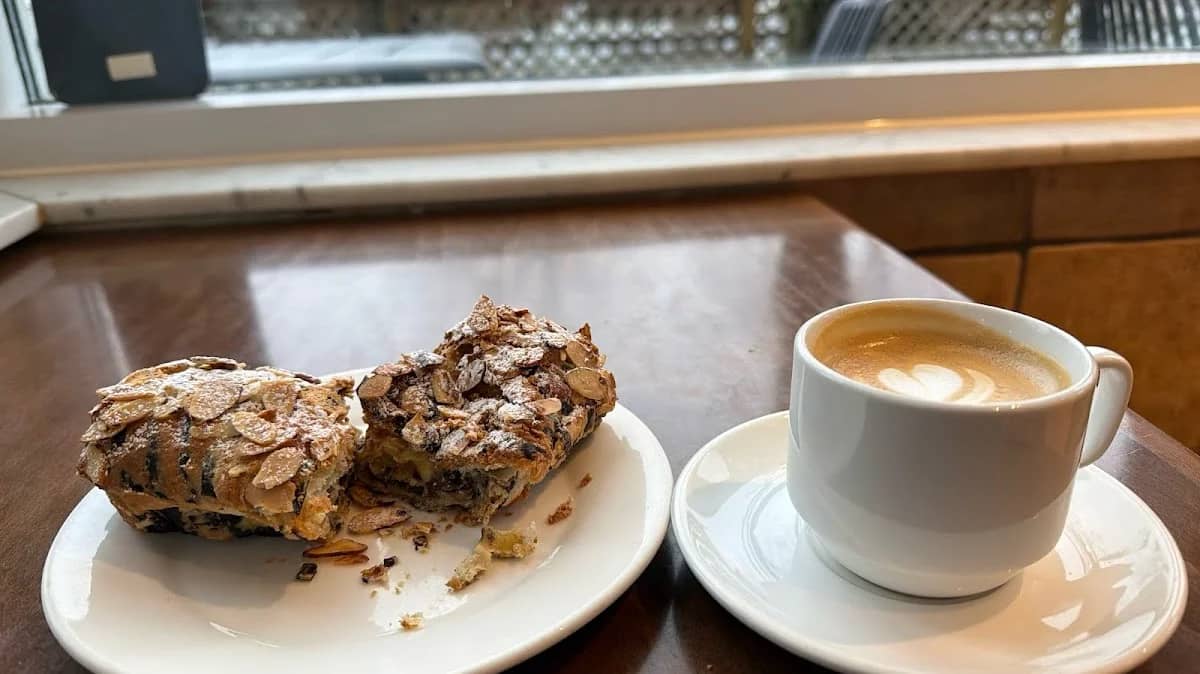 Friday Coffee at Cafe Villagio, Coal Harbour.