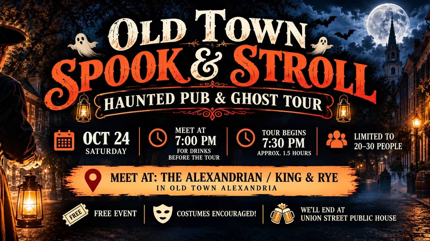 👻 Old Town Spook & Stroll 🎃