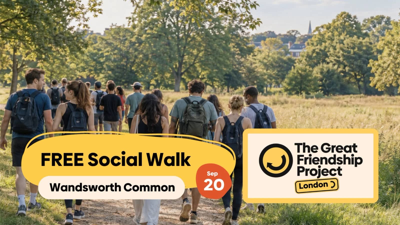 FREE Social Walk, Games & Pub | Wandsworth Common
