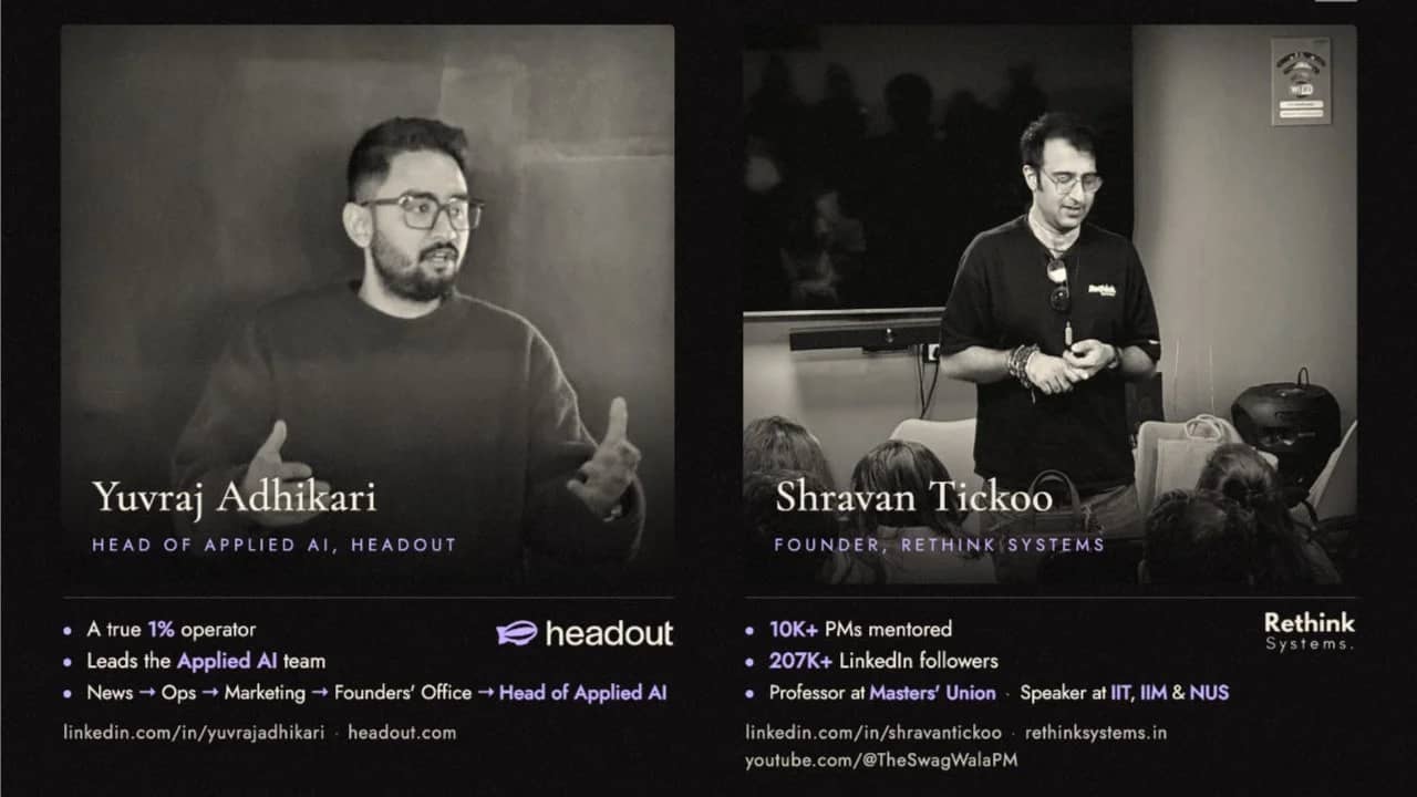 AI Careers, Agents, Human Skills with Shravan Tickoo & Headout