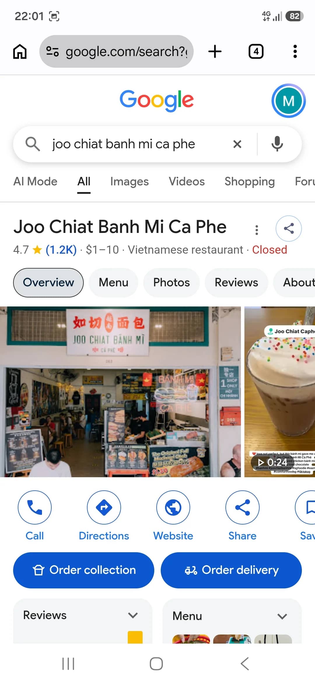 Joo Chiat Street art & Bahn Mi