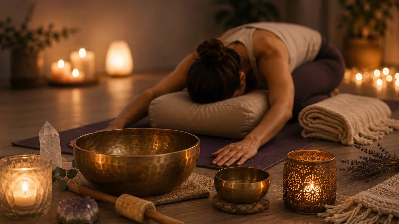 Yin Yoga con baño de sonido