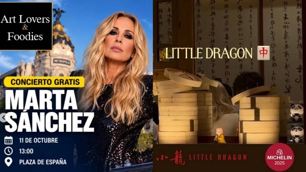 Concierto de Marta Sánchez, Dumplings de Shanghái y un domingo inolvidable