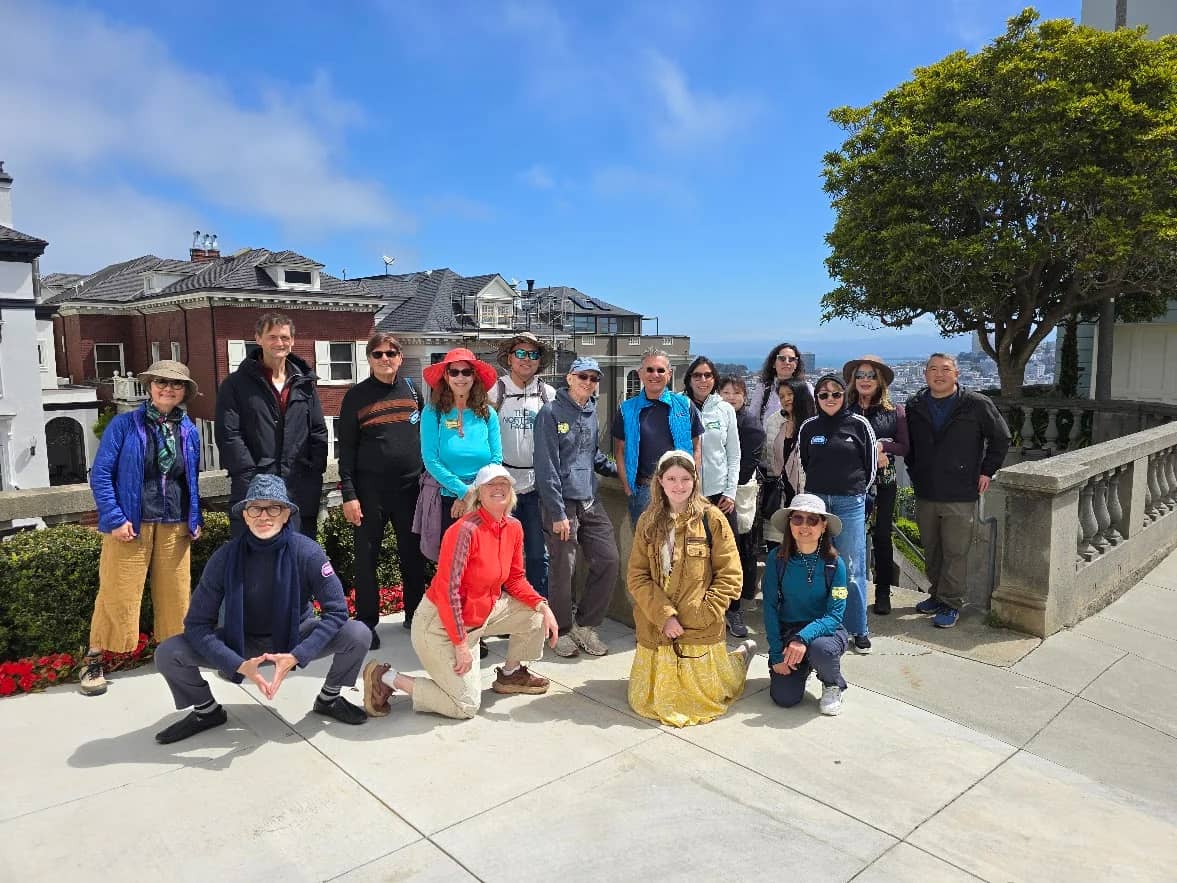 Mansions in Pacific Heights-SF Tour-Alta Plaza Pk.to Lafayette Pk.
