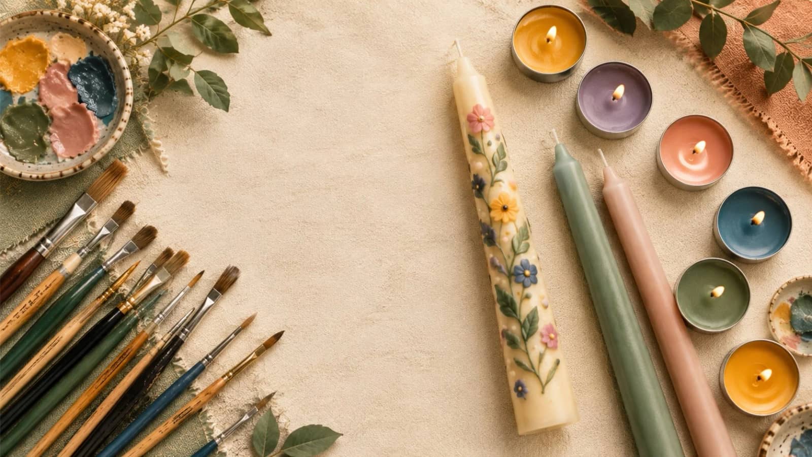 Painting Candles