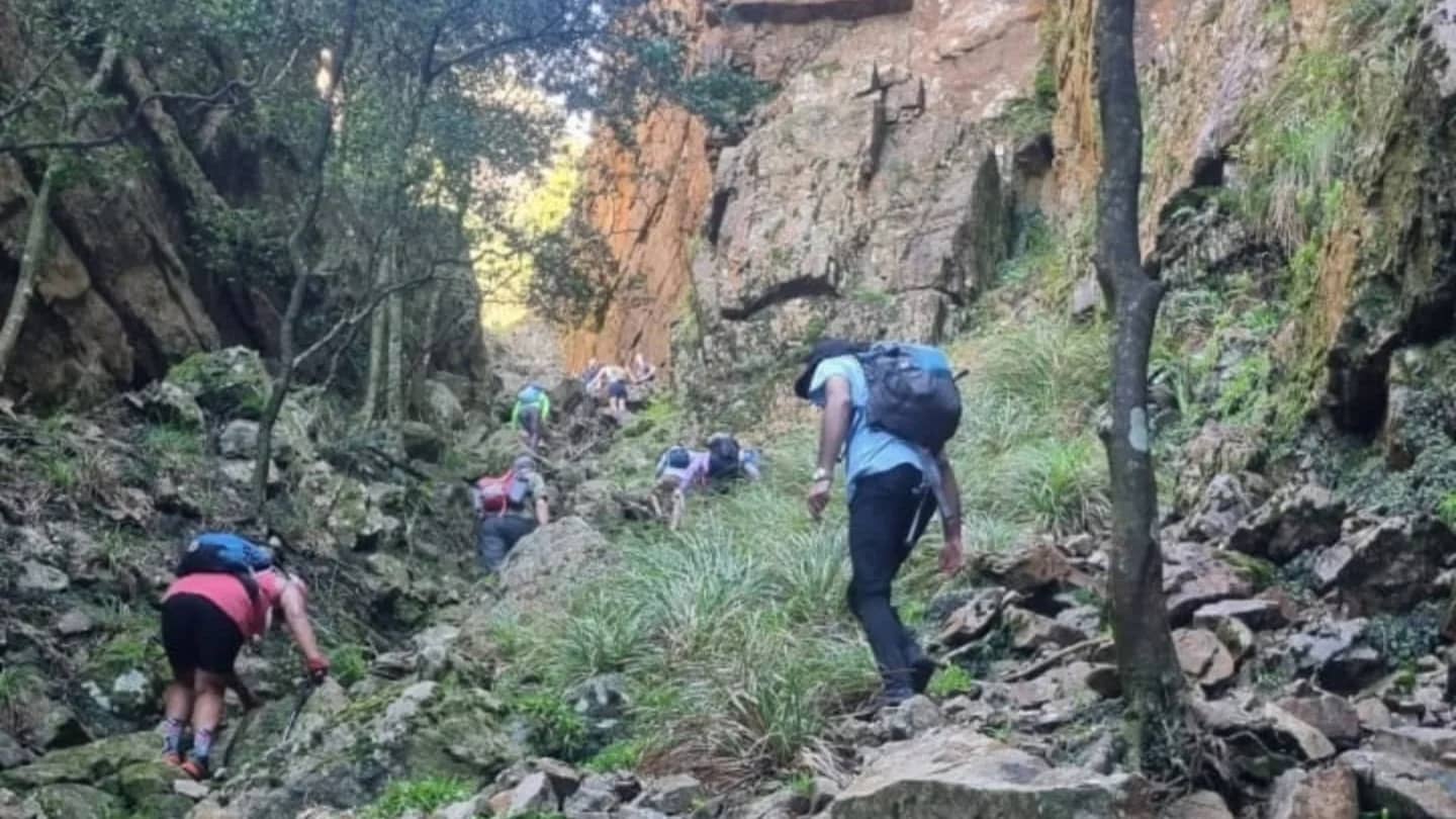 Dark Gorge, Pulpit Rock, 700 Meter Traverse and Mowbray Ridge