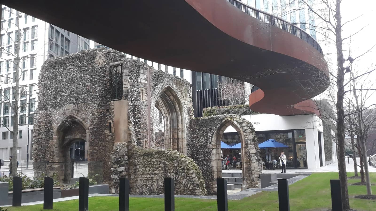Explore City's hidden gardens, 2 miles