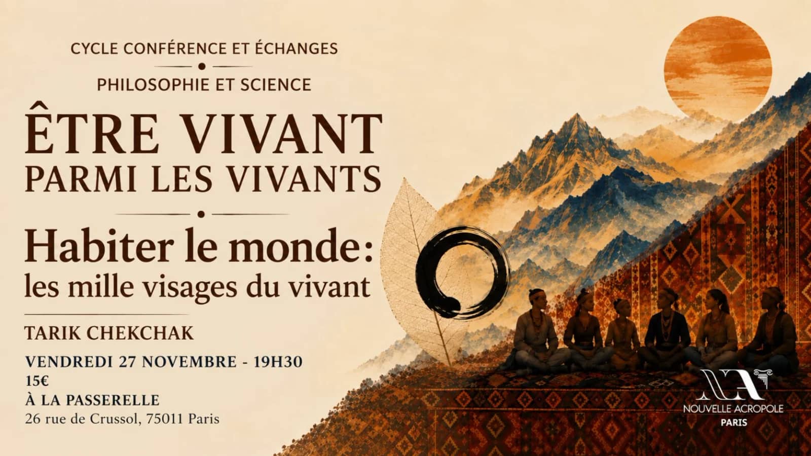 Être vivant parmi les vivants - Habiter le monde