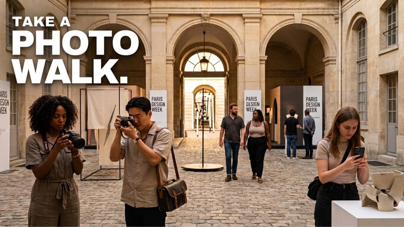 📸 PHOTO WALK: Paris Design Week in Le Marais