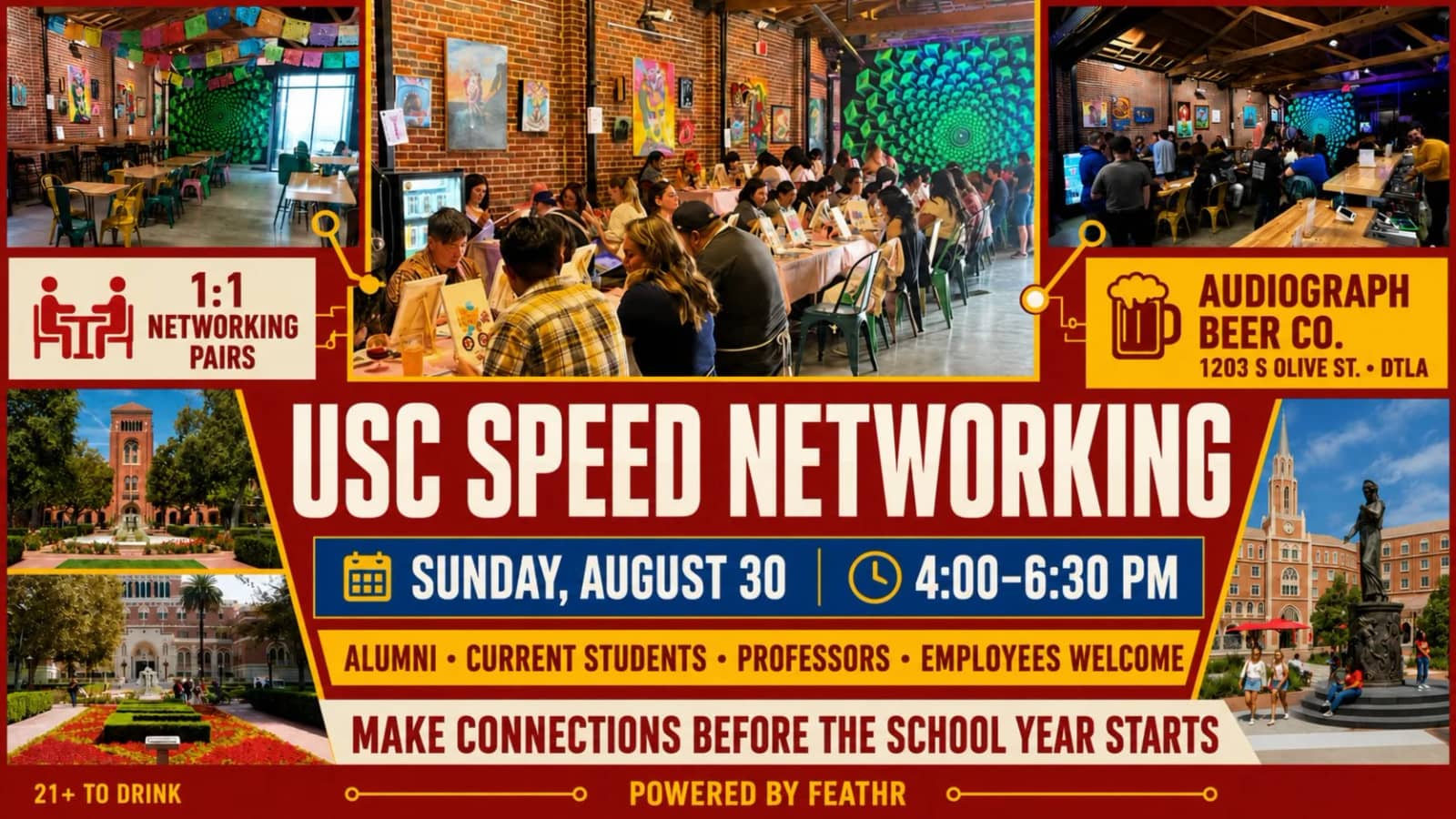 USC Networking Night: Alumni, Students, Faculty Welcome