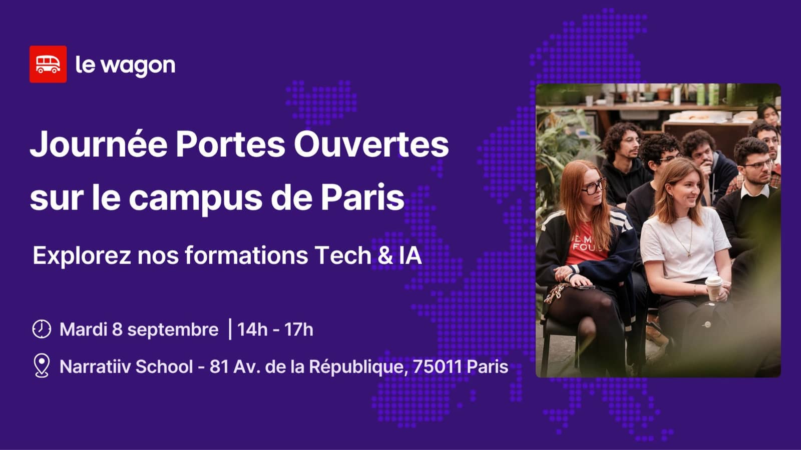 Journée Portes Ouvertes au Wagon Paris