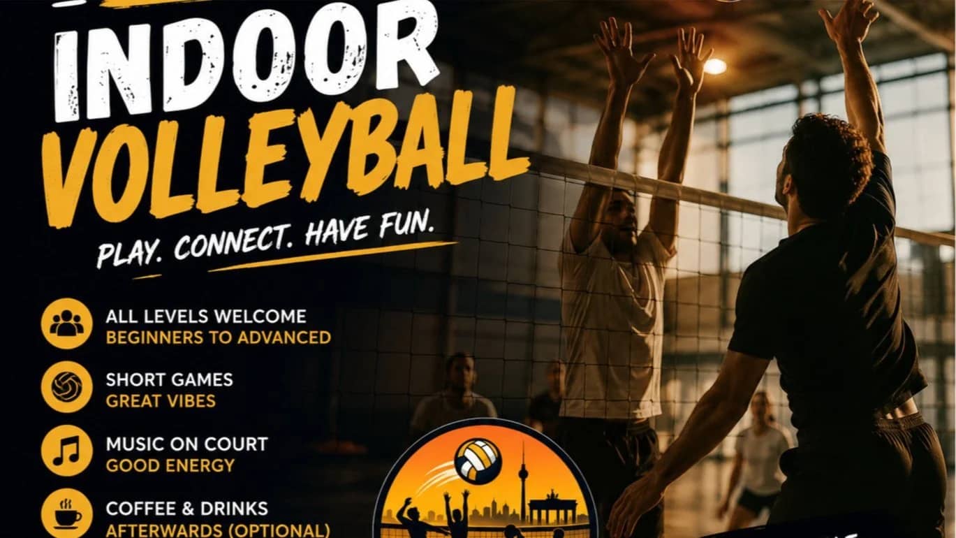 🏐 **Saturday Volleyball Games | Indoor Hall | All Levels**🏐