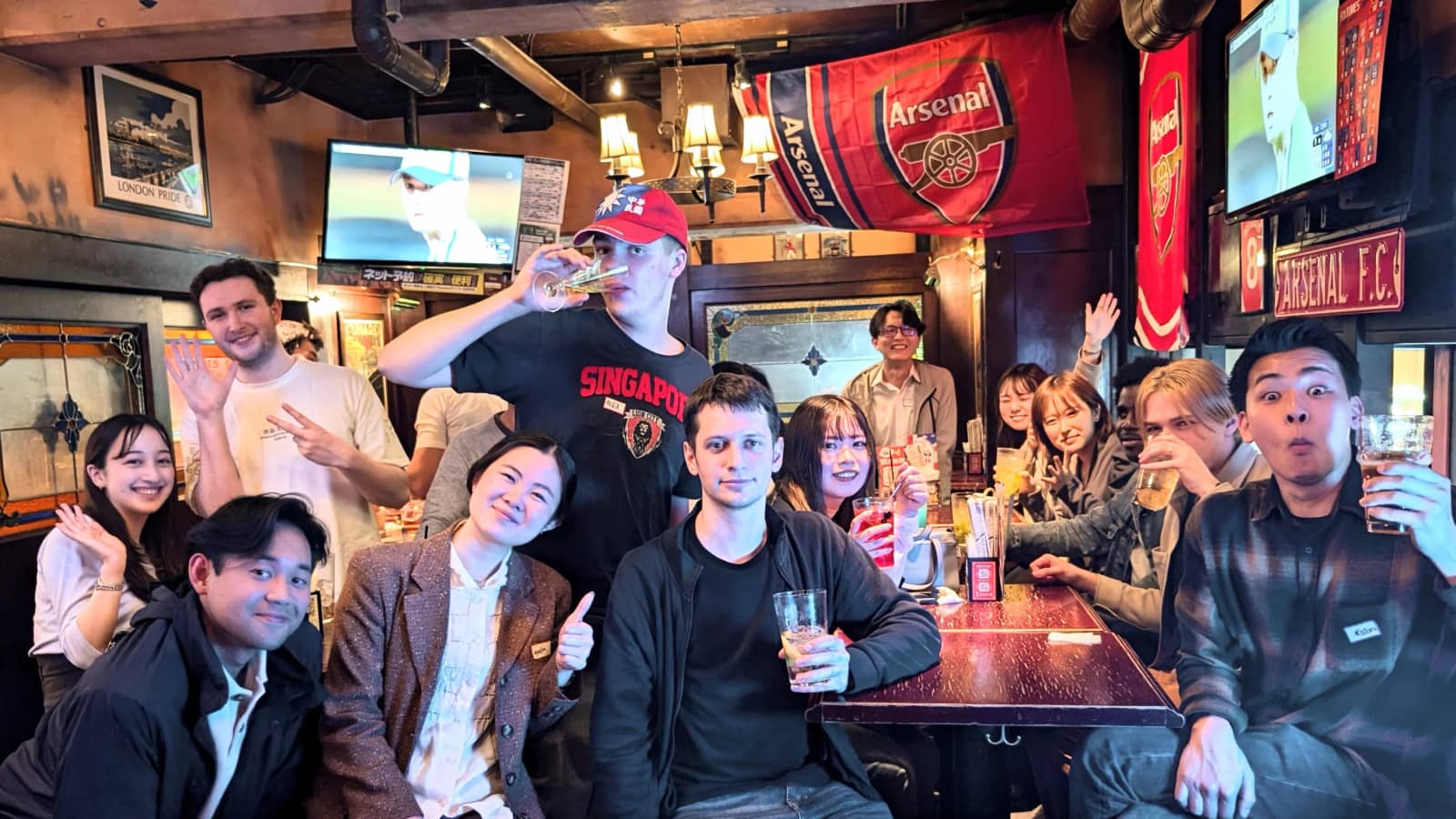 Friendly Friday + Board Game Party🎲 @ Nijikai Bar [All you can drink!!]