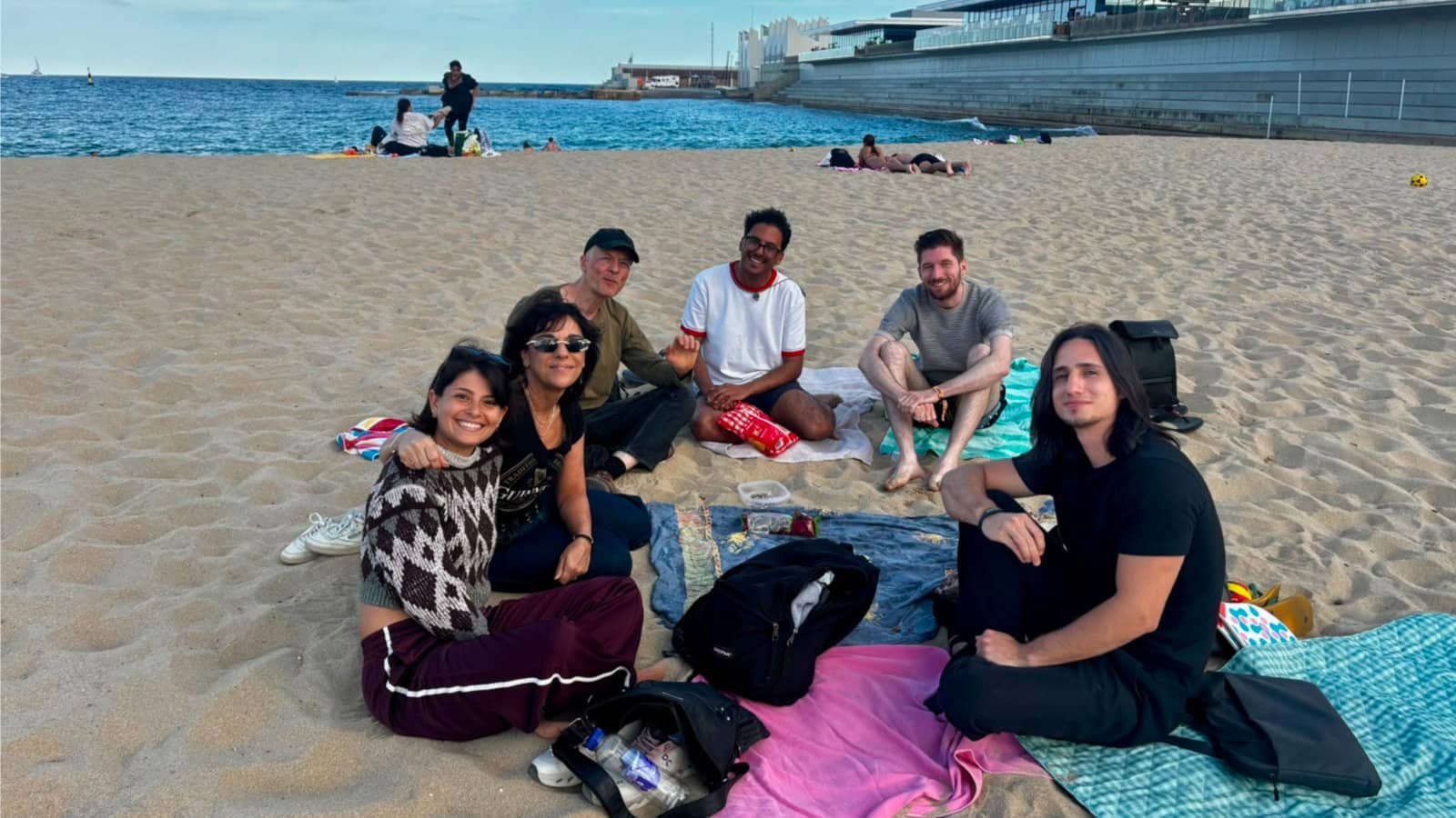 Beach Conversations Barcelona