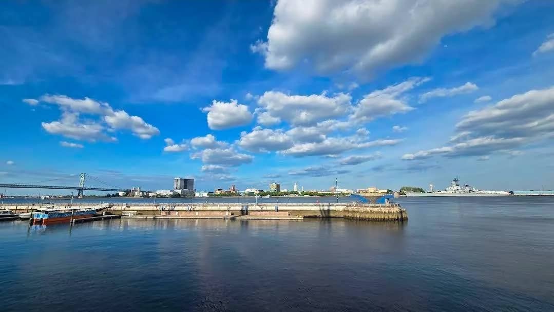Scenic Fitness Hike along the Delaware and over Ben Franklin 7.5 to 8 miles