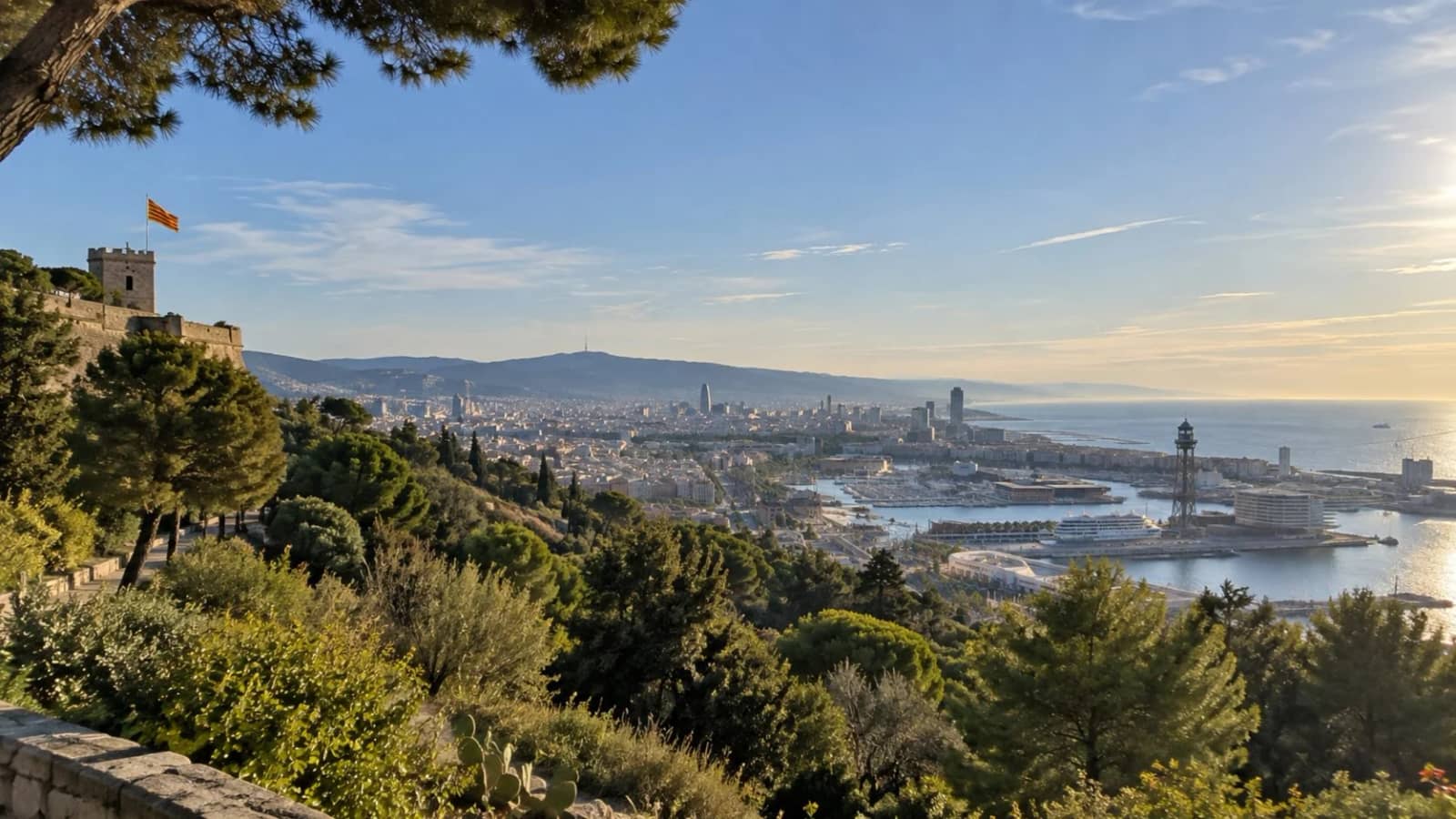 Montjuïc 360º: natura, història i panoràmiques de Barcelona